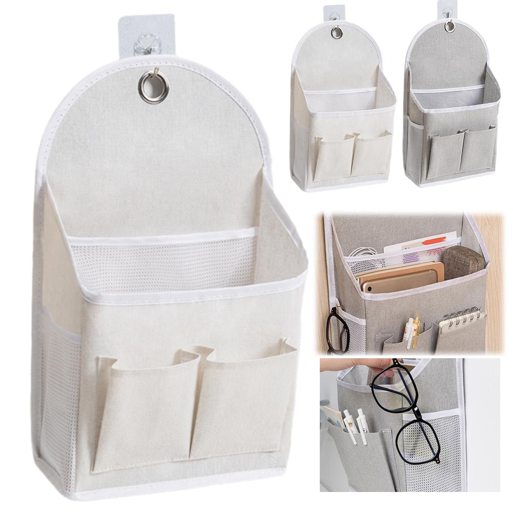 Magazine Holder Rack - Тканевая подвесная сумка-органайзер для общежития, настенная/надверная,