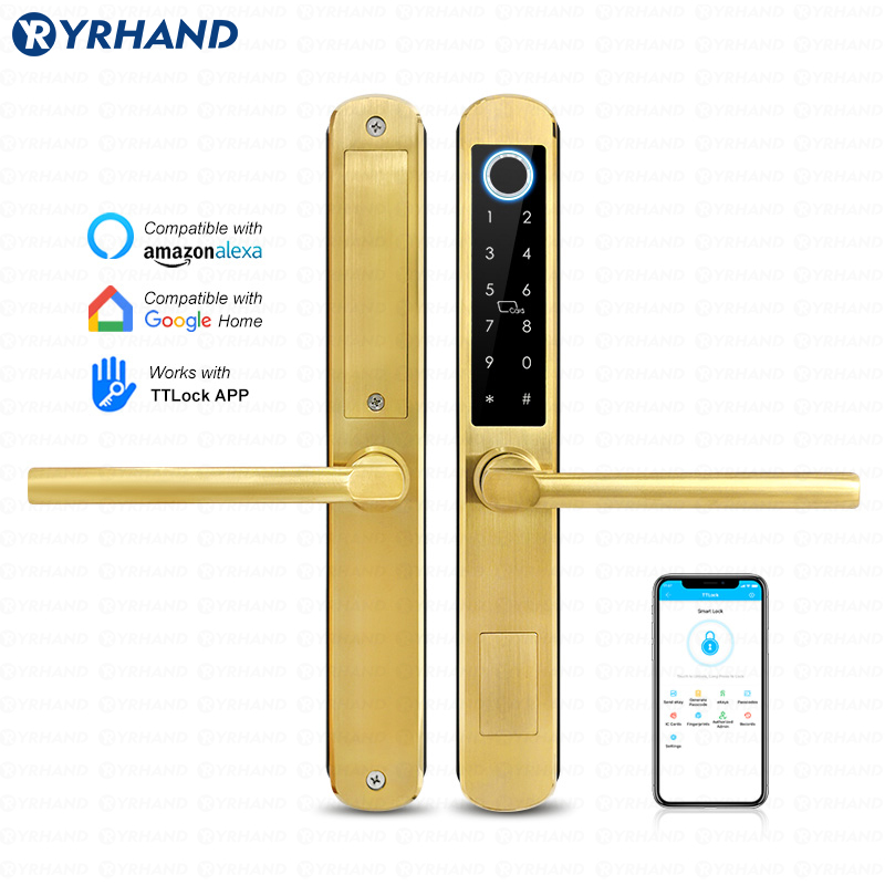 Letter Opener Brass - IP66 Золото Нержавеющая сталь Раздвижное стекло