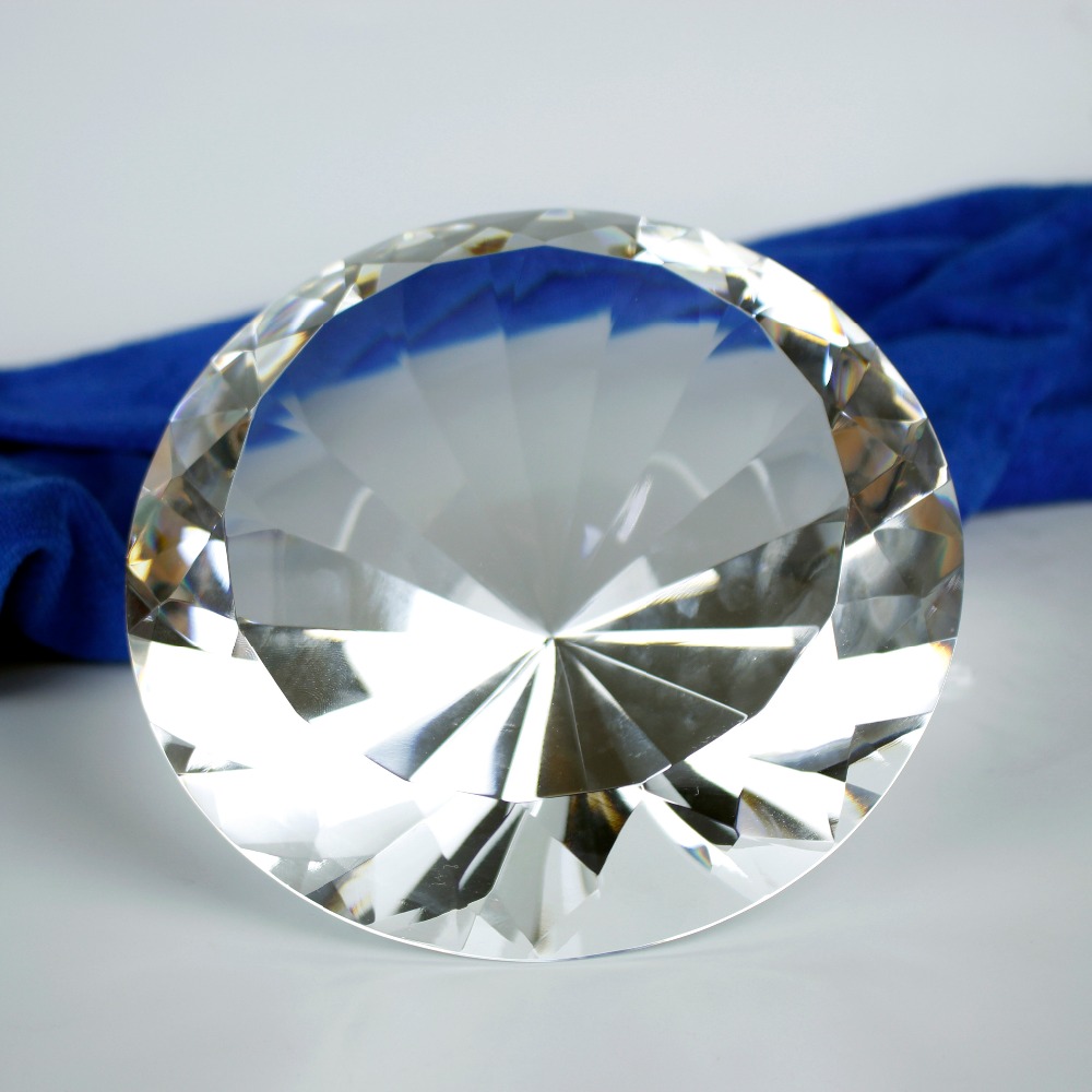Paper Weight Crystal - Прозрачный оптический Хрустальный Алмазный стеклянный пресс-папье