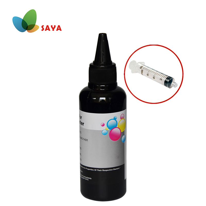 Fountain Pen Bottled Ink - Чернила для принтеров HP, черные, универсальные,