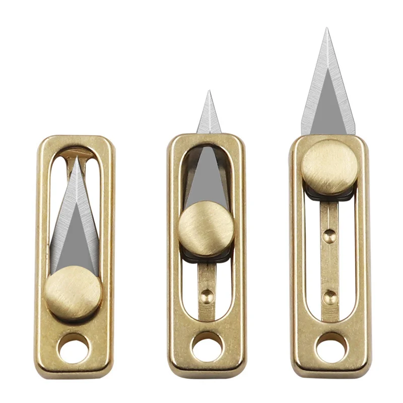 Letter Opener Brass - Миниатюрный латунный нож из нержавеющей стали,