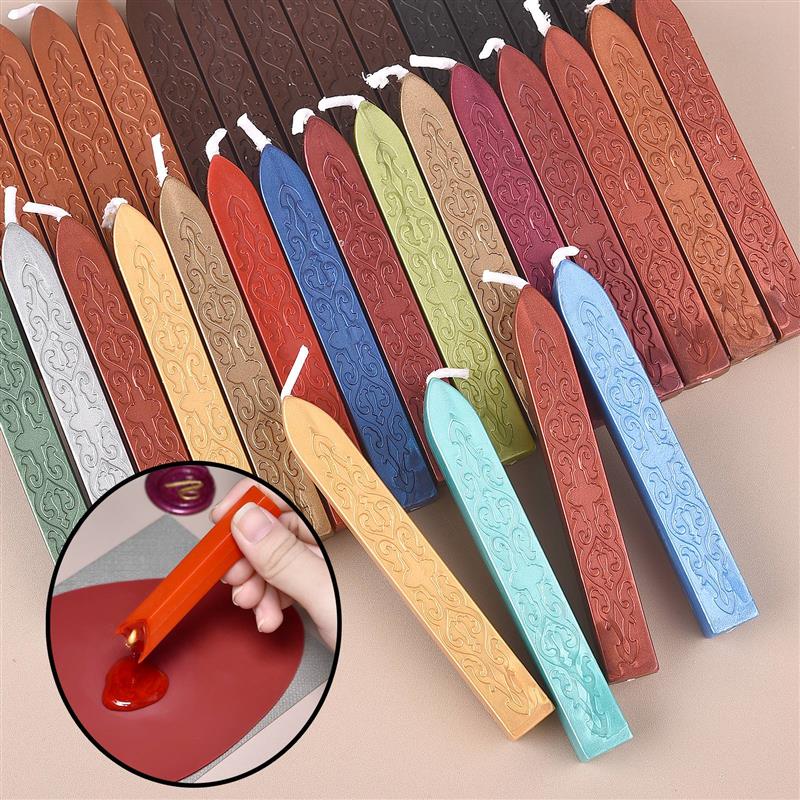 Wax Seal Stamp Set - 5 шт./упак., сургуч со стрелкой, сердечник,
