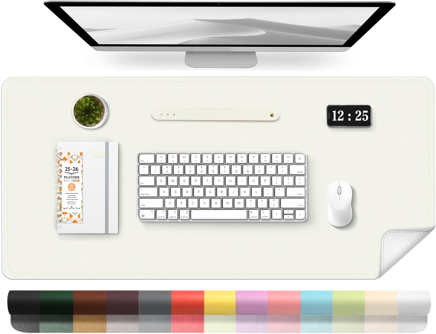 Leather Desk Pad - Кожаный коврик для стола 39,4x17 дюймов,