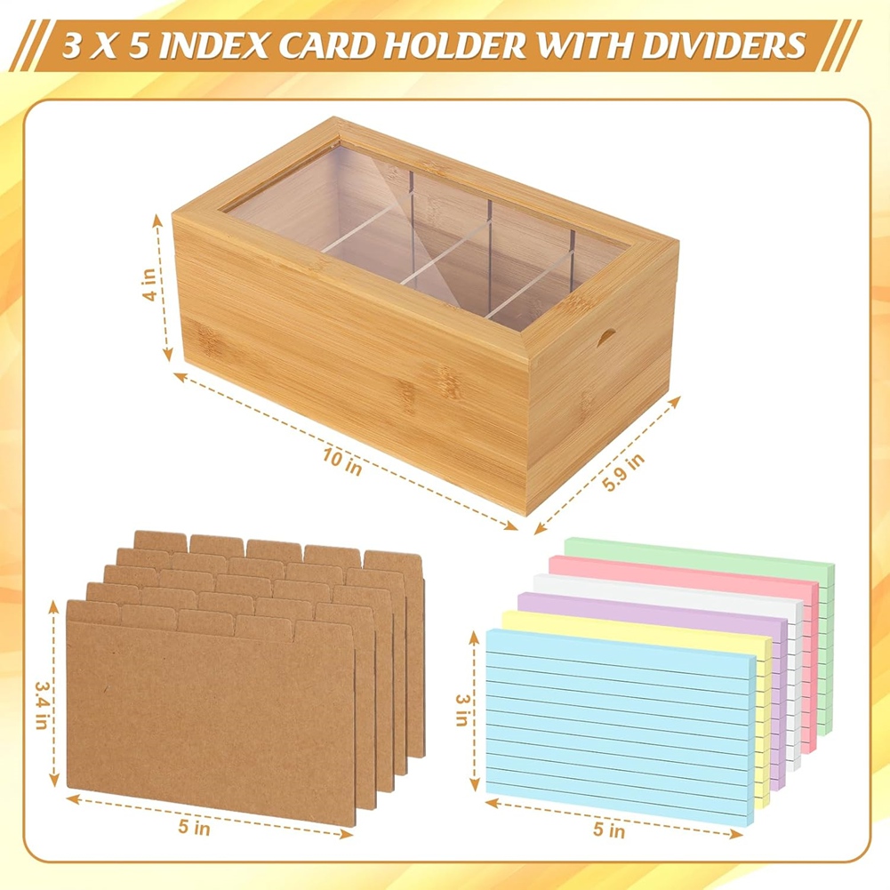 Card Index Box - Органайзер для индексных карточек ABUA из