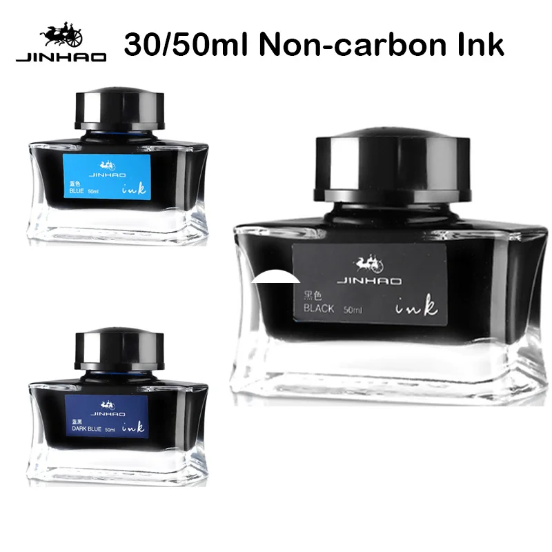 Fountain Pen Bottled Ink - Разноцветная перьевая ручка JINHAO 50/30 мл,