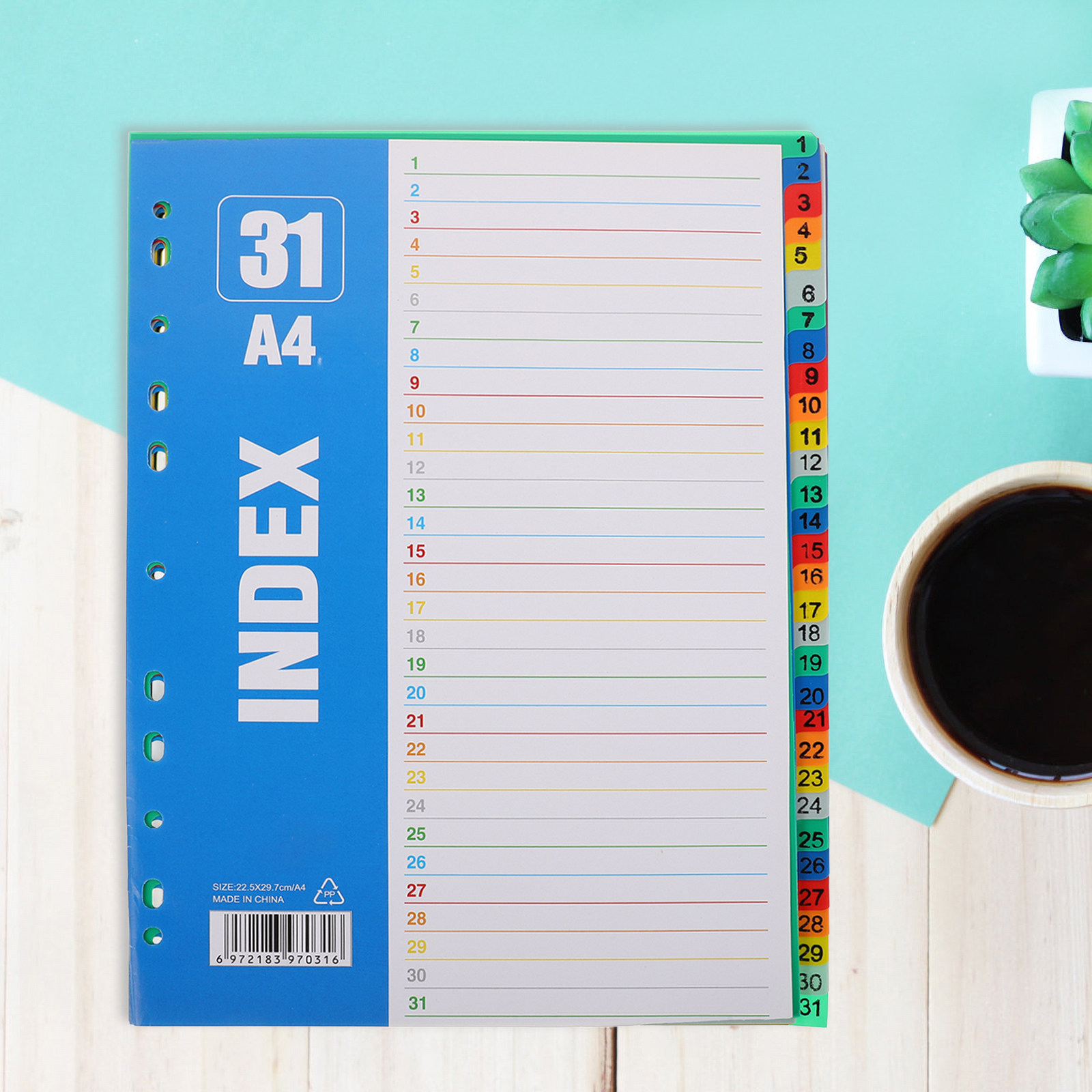 Tab Divider A4 - 1 комплект разделителей для документов формата