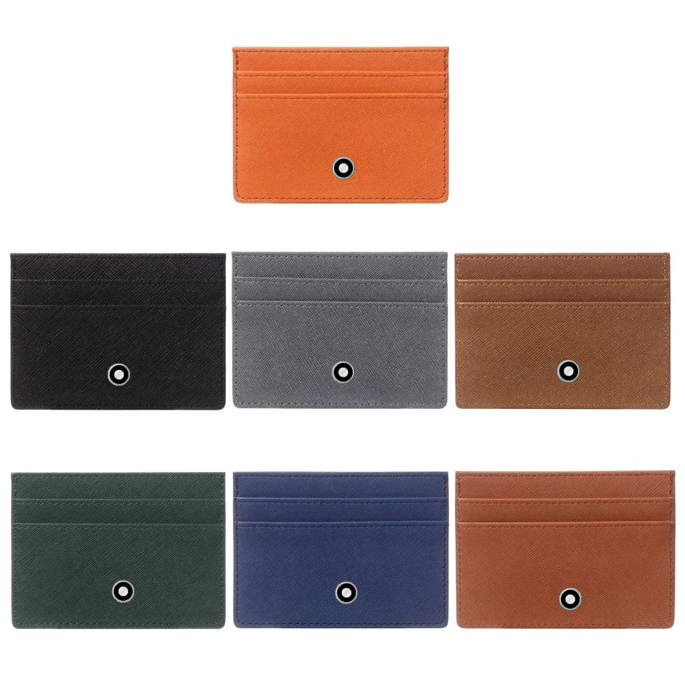 Index Card Holder - Минималистичные кожаные тонкие кошельки для женщин