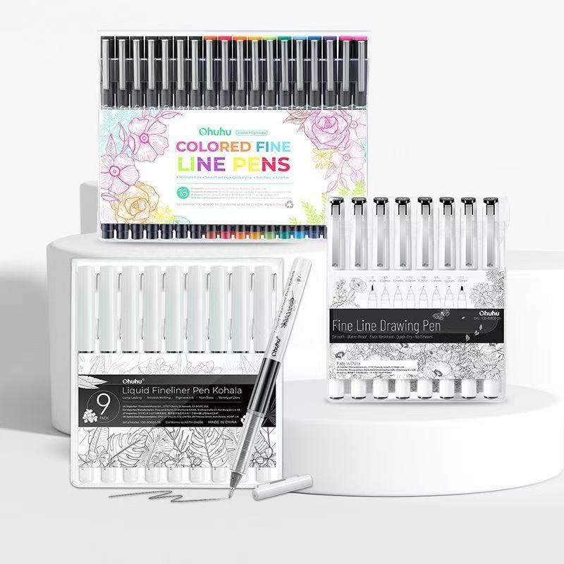 Correction Pen Fine - Ohuhu Micro Pen Fineliner Ручки для