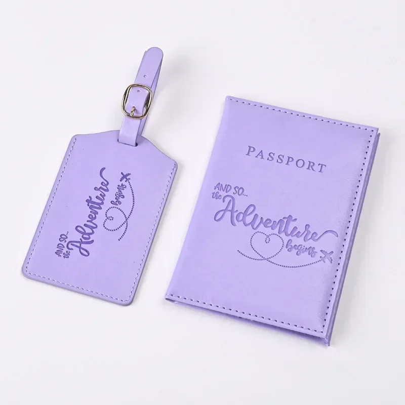 Index Card Holder - Новый фиолетовый держатель для паспорта из