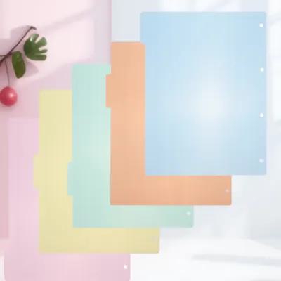Tab Divider A4 - 10 шт. пластиковых разделителей формата А4