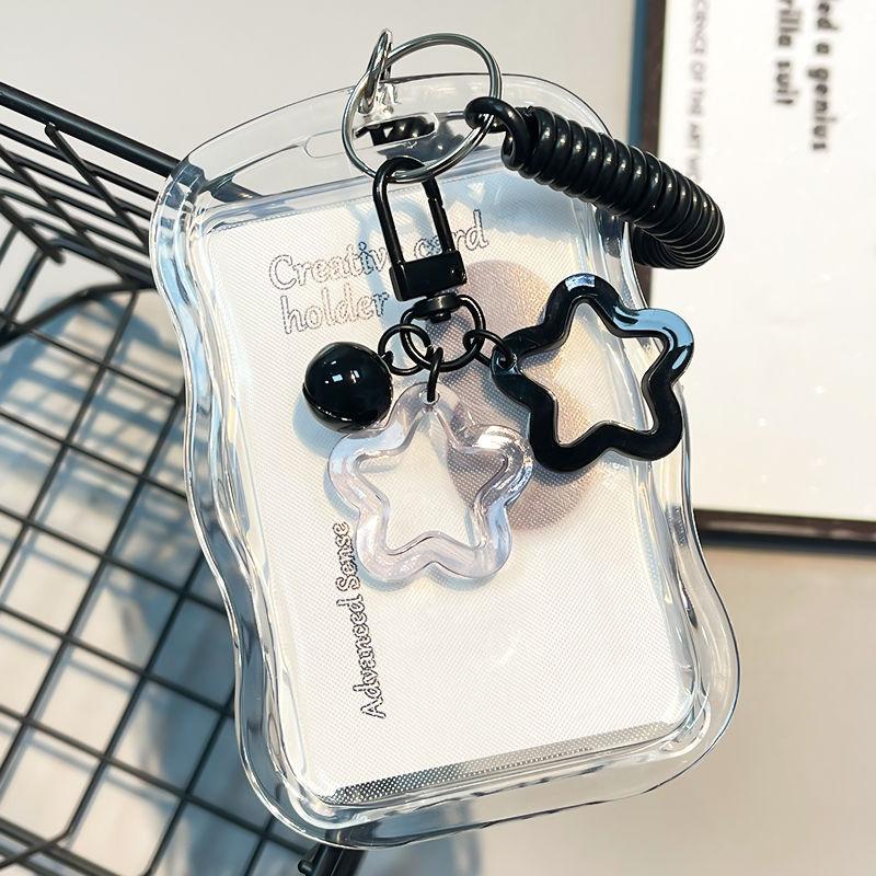 Index Card Holder - Прозрачный брелок-держатель для фотокарточек K-pop из