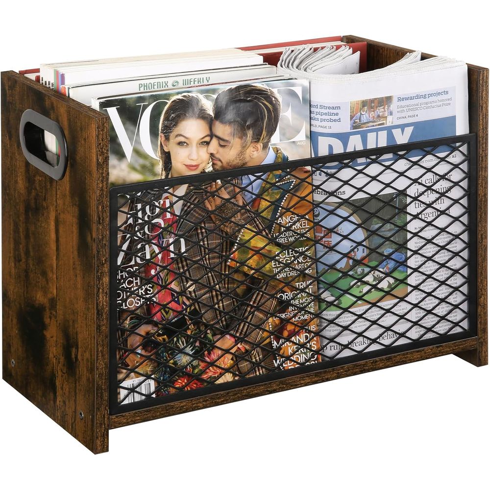 Magazine Holder Rack - Подставка для журналов, настольная корзина для