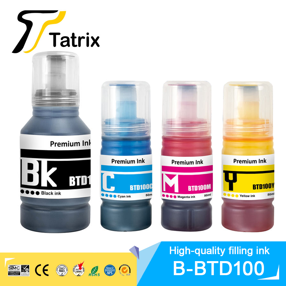 Fountain Pen Bottled Ink - Чернила Tatrix BTD100 BTD-100 BTD100BK Premium,