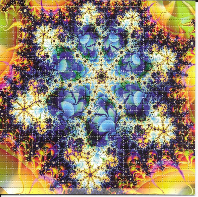 Ink Blotter Paper - Фрактальная психоделическая LSD без кислоты, промокашка,