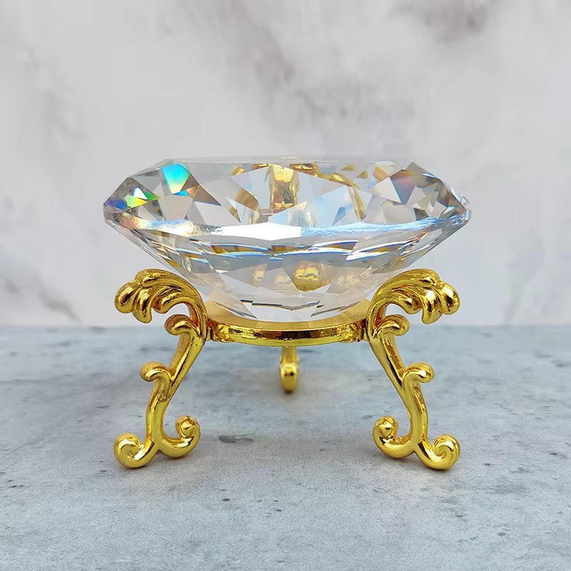 80 мм K9 Кристалл Алмаз с мета – обзор и цена Paper Weight Crystal