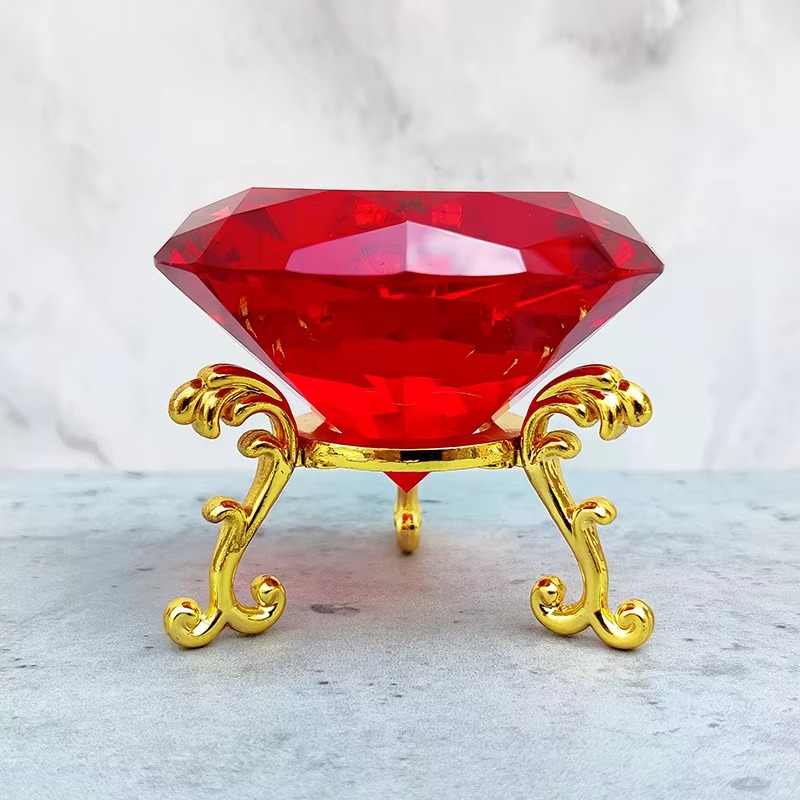 80 мм K9 Кристалл Алмаз с мета – обзор и цена Paper Weight Crystal