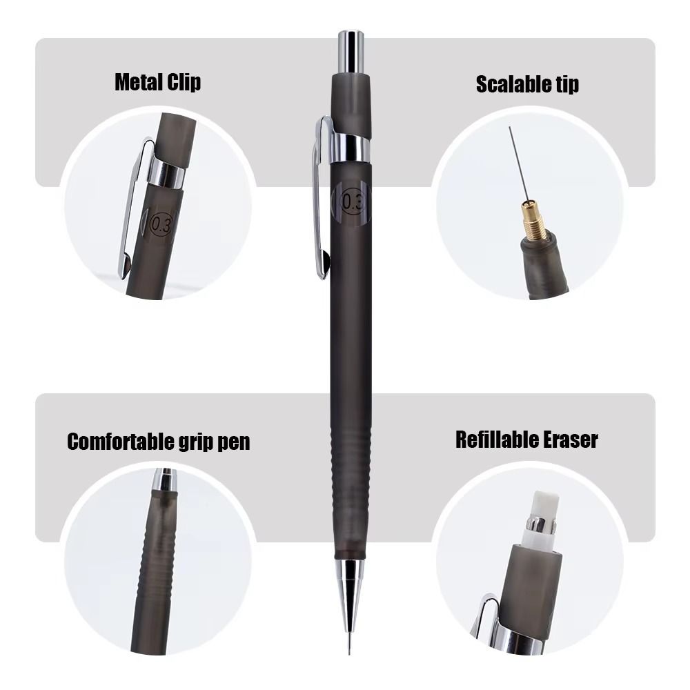 Прочный механический карандаш  – обзор и цена Mechanical Pencil 0.3