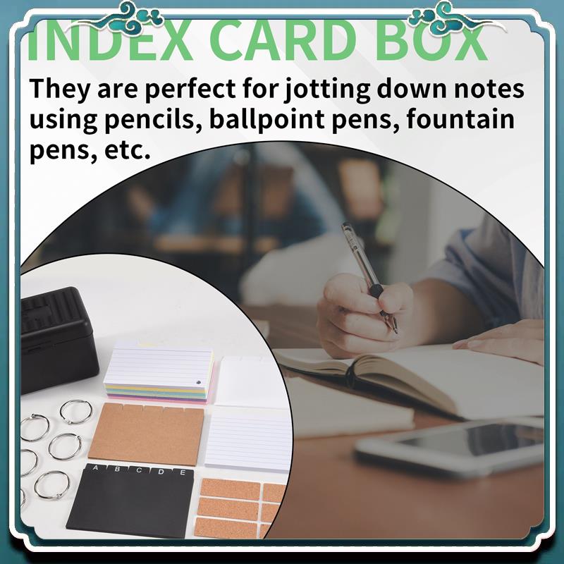Набор держателей для индексных – обзор и цена Card Index Box