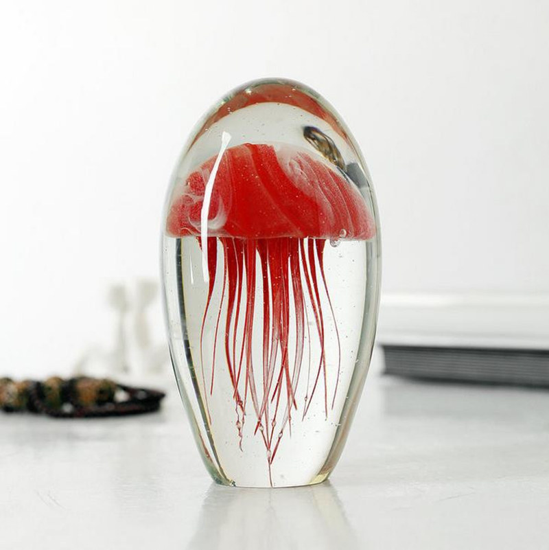 Миниатюрные 3D фигурки медуз с – обзор и цена Paper Weight Crystal