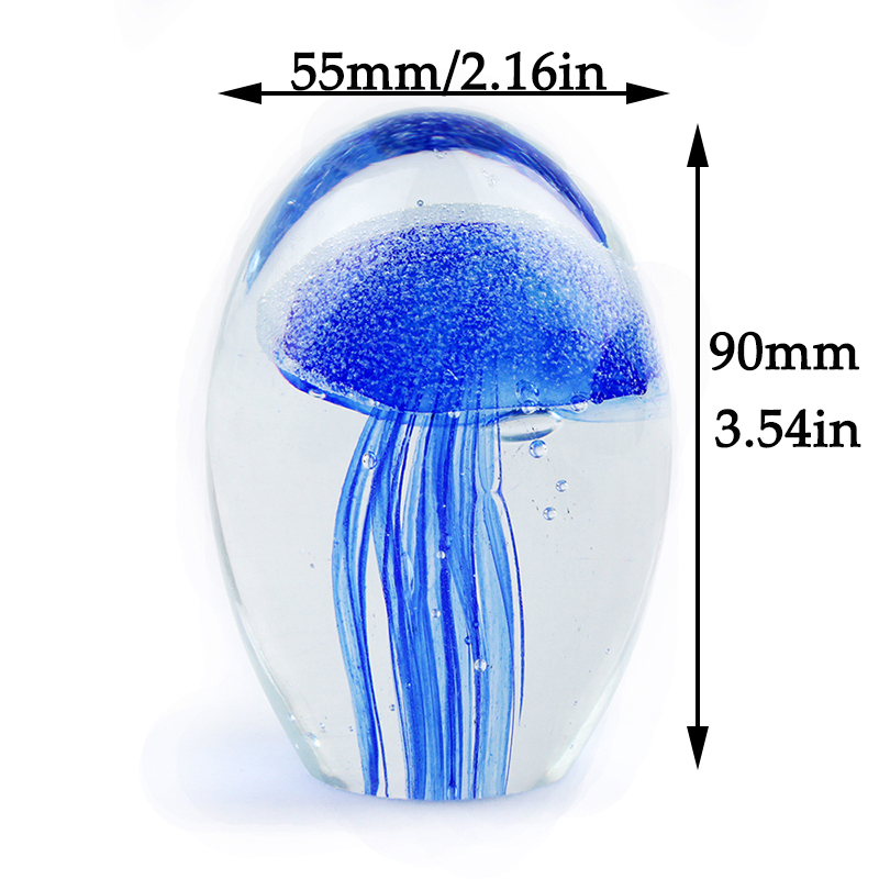 Миниатюрные 3D фигурки медуз с – обзор и цена Paper Weight Crystal