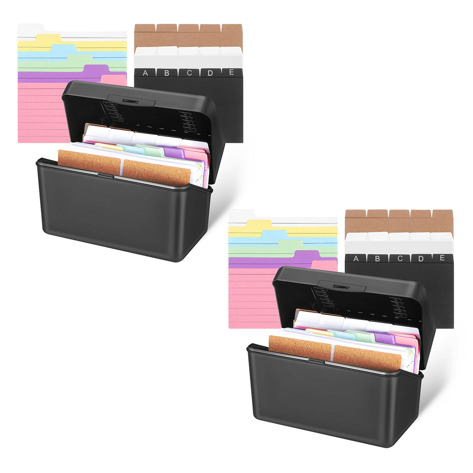 2 комплекта настольных коробок – обзор и цена Card Index Box