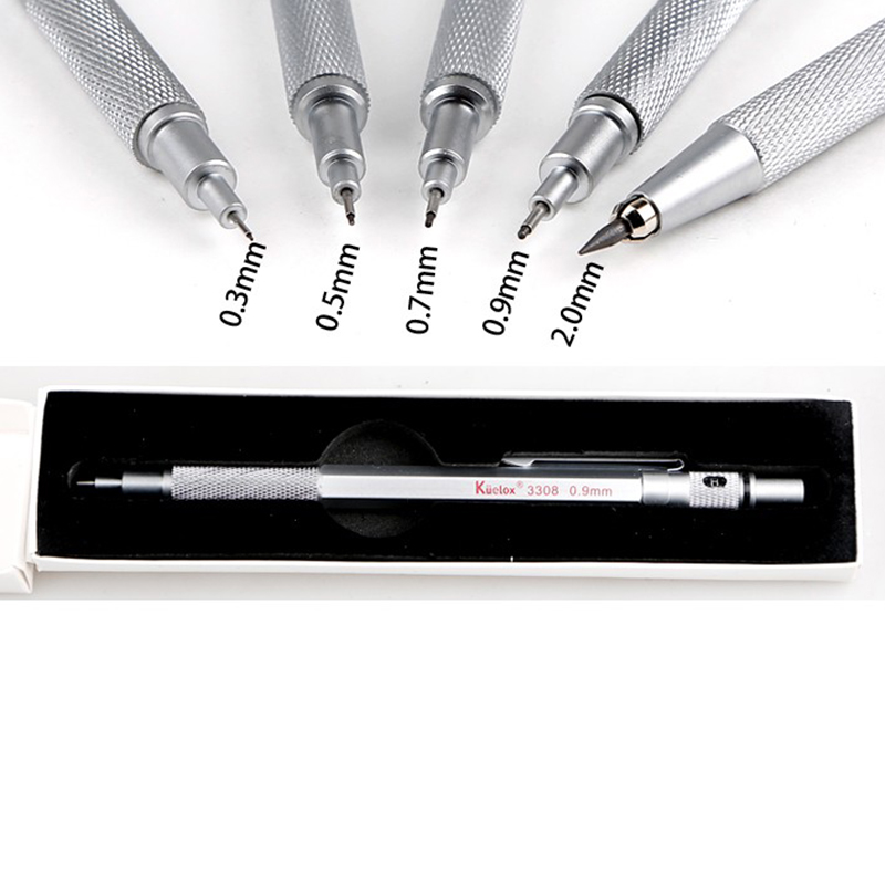 1 шт. KUELOX, полностью металл – обзор и цена Mechanical Pencil 0.3