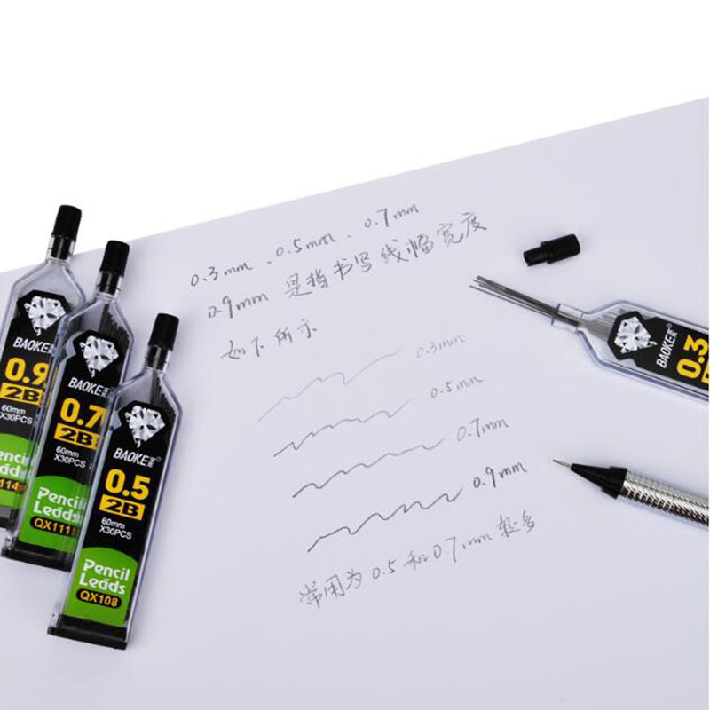 30 шт./бутылка, автоматический – обзор и цена Mechanical Pencil 0.3