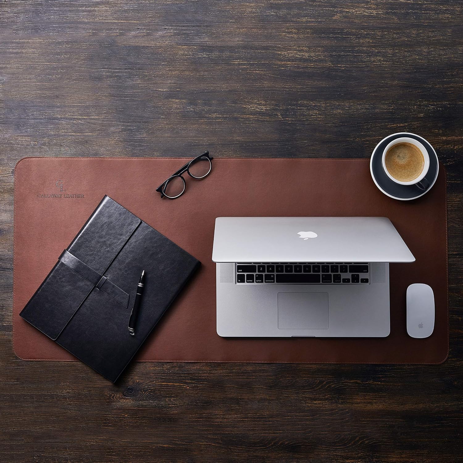Большой коврик для стола из ис – обзор и цена Leather Desk Pad