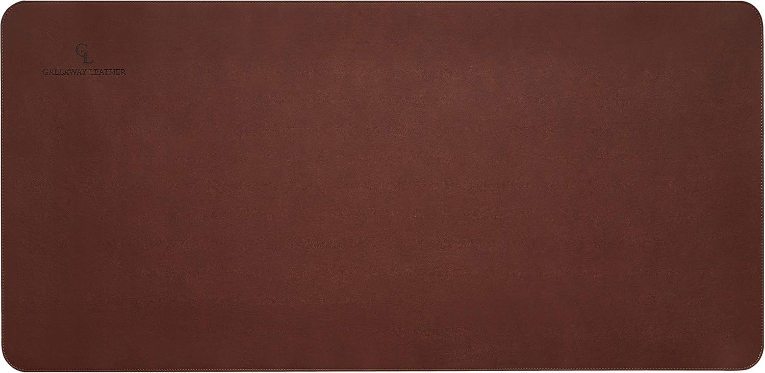 Большой коврик для стола из ис – обзор и цена Leather Desk Pad