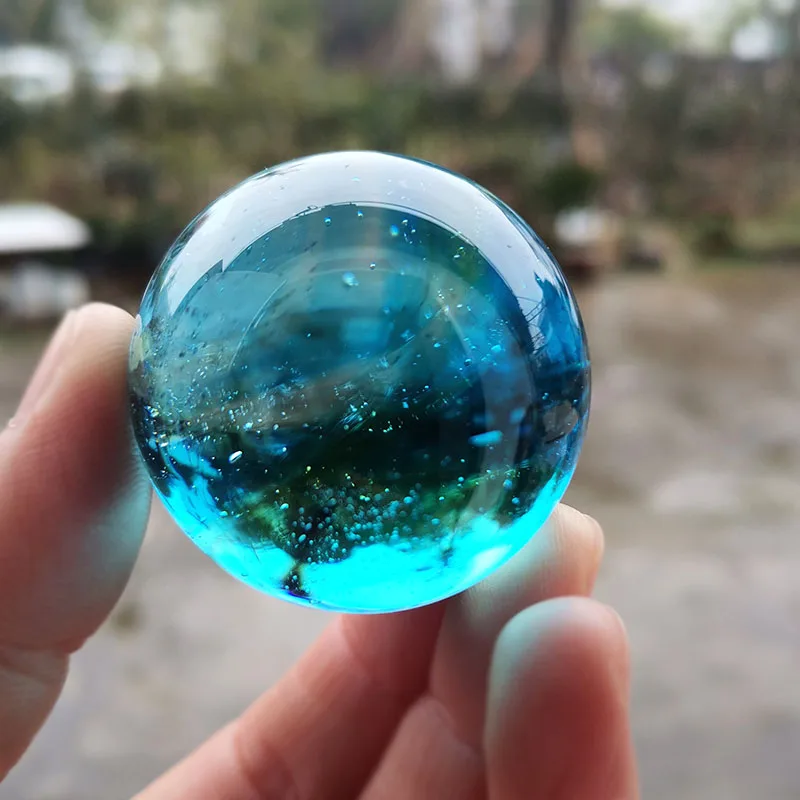 Стеклянная сфера-дракон 40 мм  – обзор и цена Paper Weight Crystal