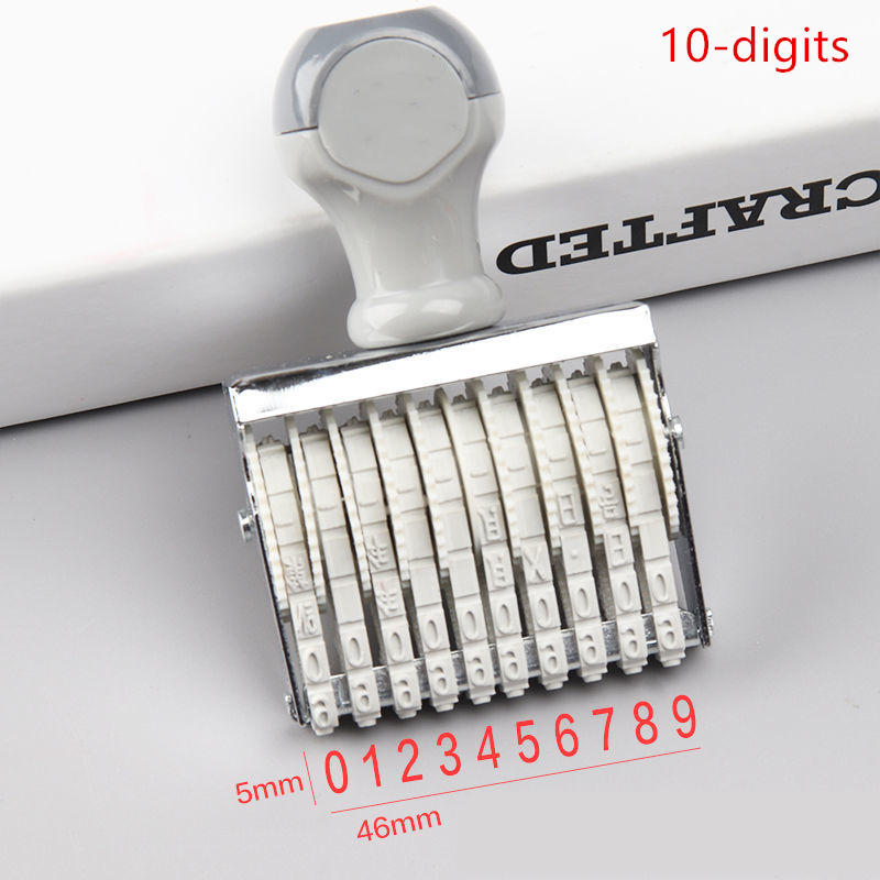 Портативный Яркий штамп 8/10,  – обзор и цена Rubber Date Stamp