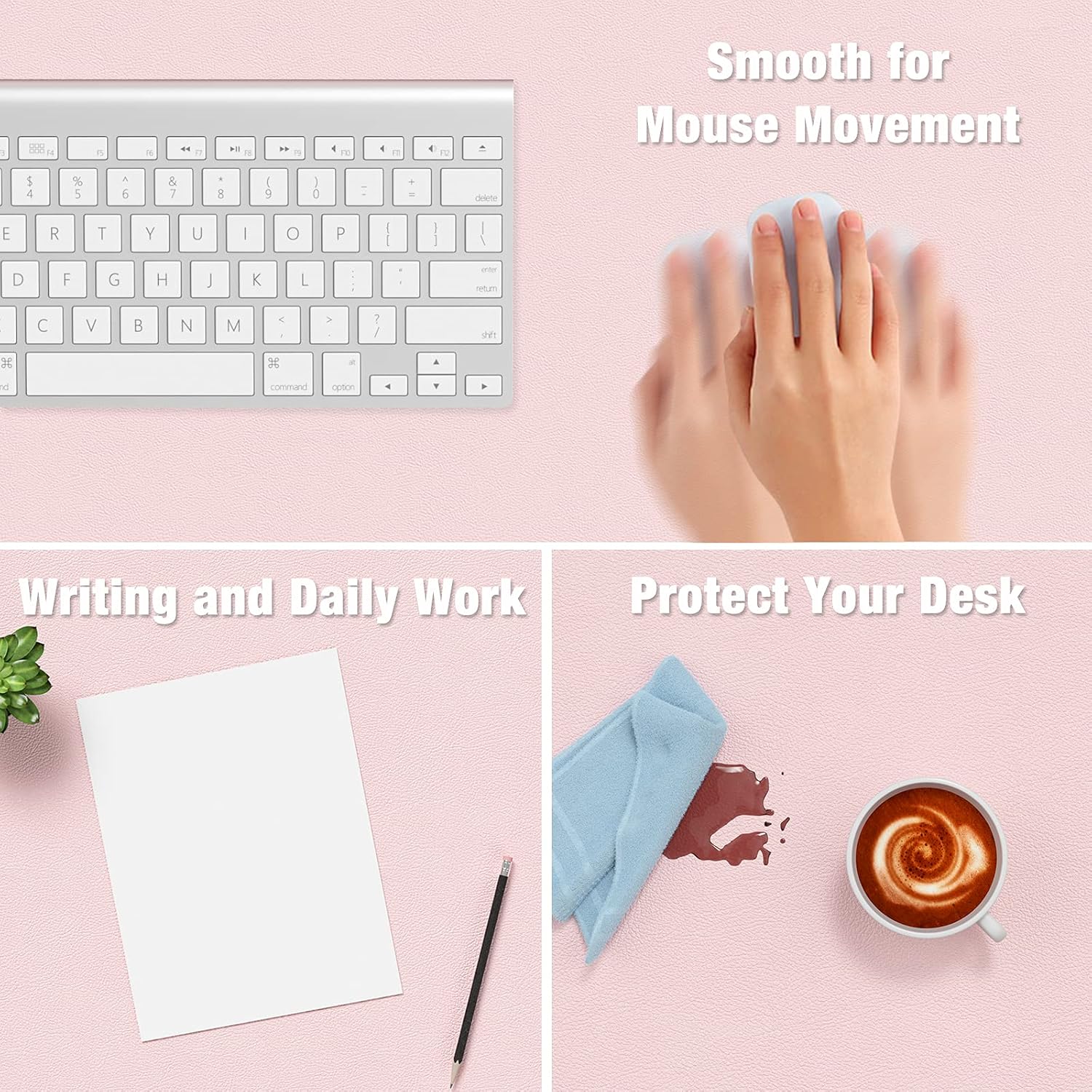 Коврик для стола из искусствен – обзор и цена Leather Desk Pad