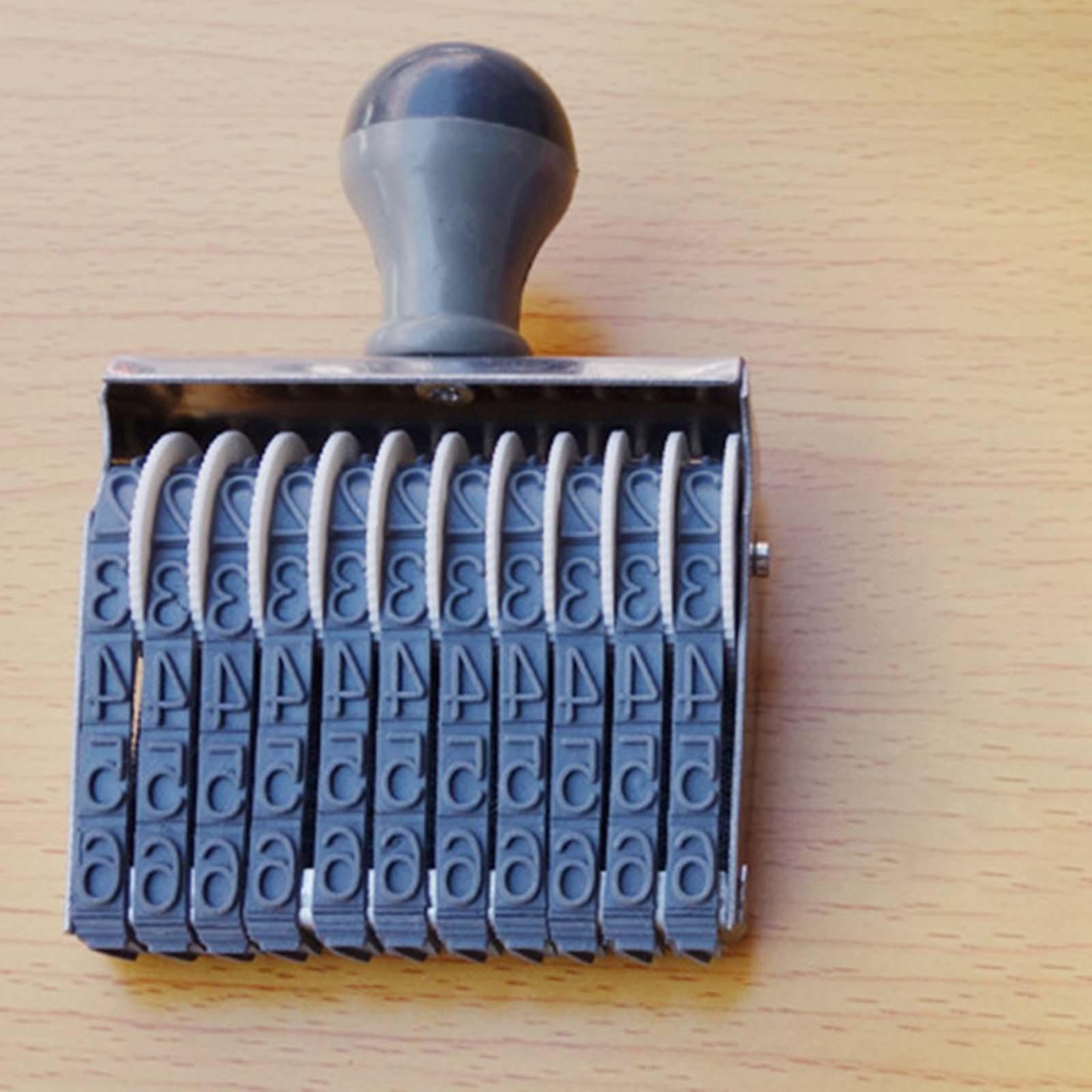 Резиновый роликовый штамп с но – обзор и цена Rubber Date Stamp
