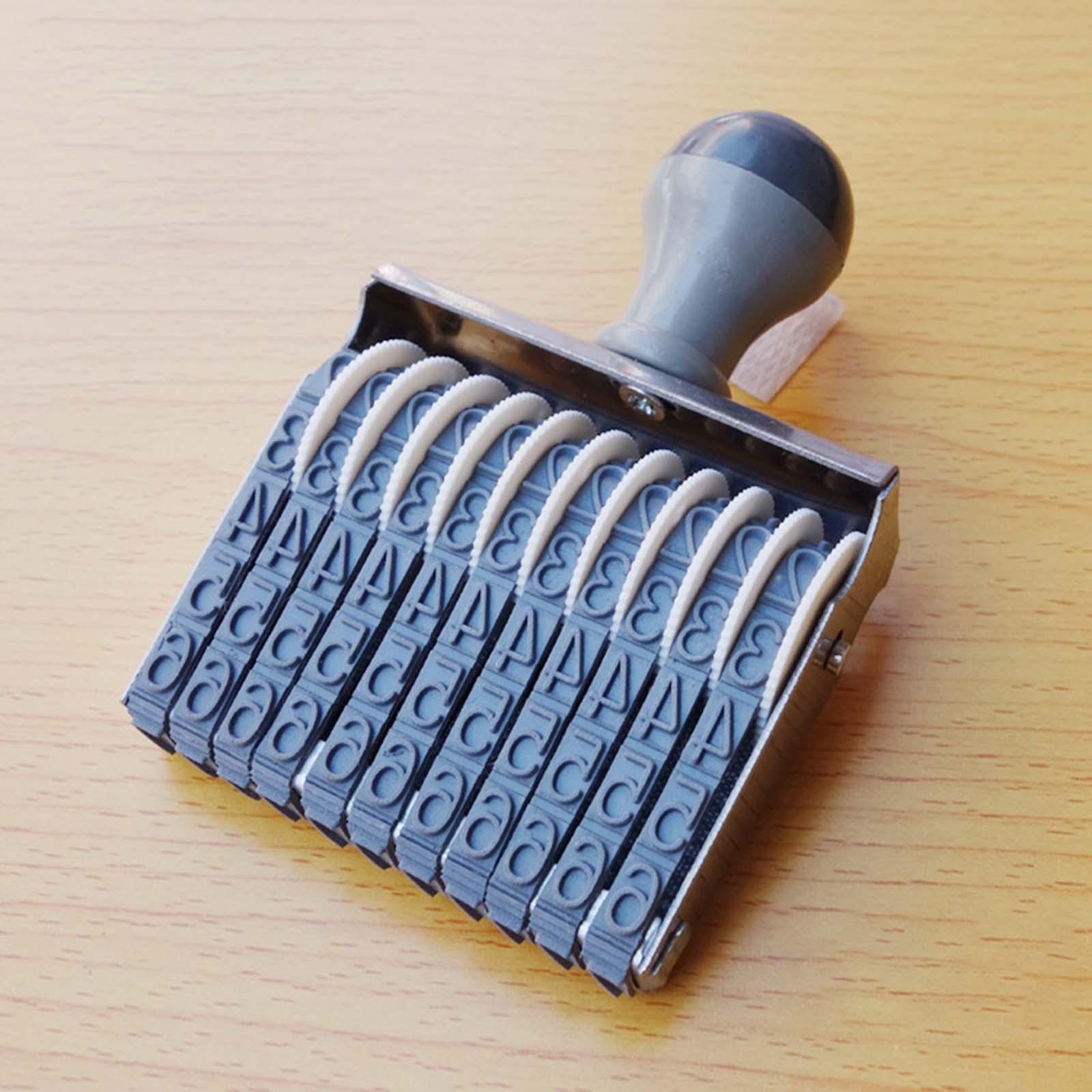 Резиновый роликовый штамп с но – обзор и цена Rubber Date Stamp
