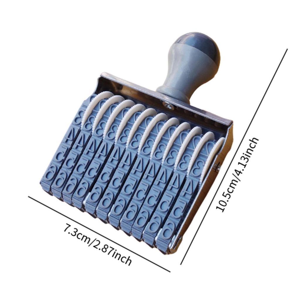 Резиновый роликовый штамп с но – обзор и цена Rubber Date Stamp