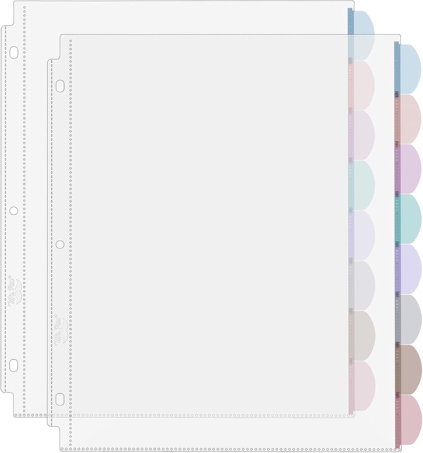 Прозрачные файлы-вкладыши форм – обзор и цена Tab Divider A4
