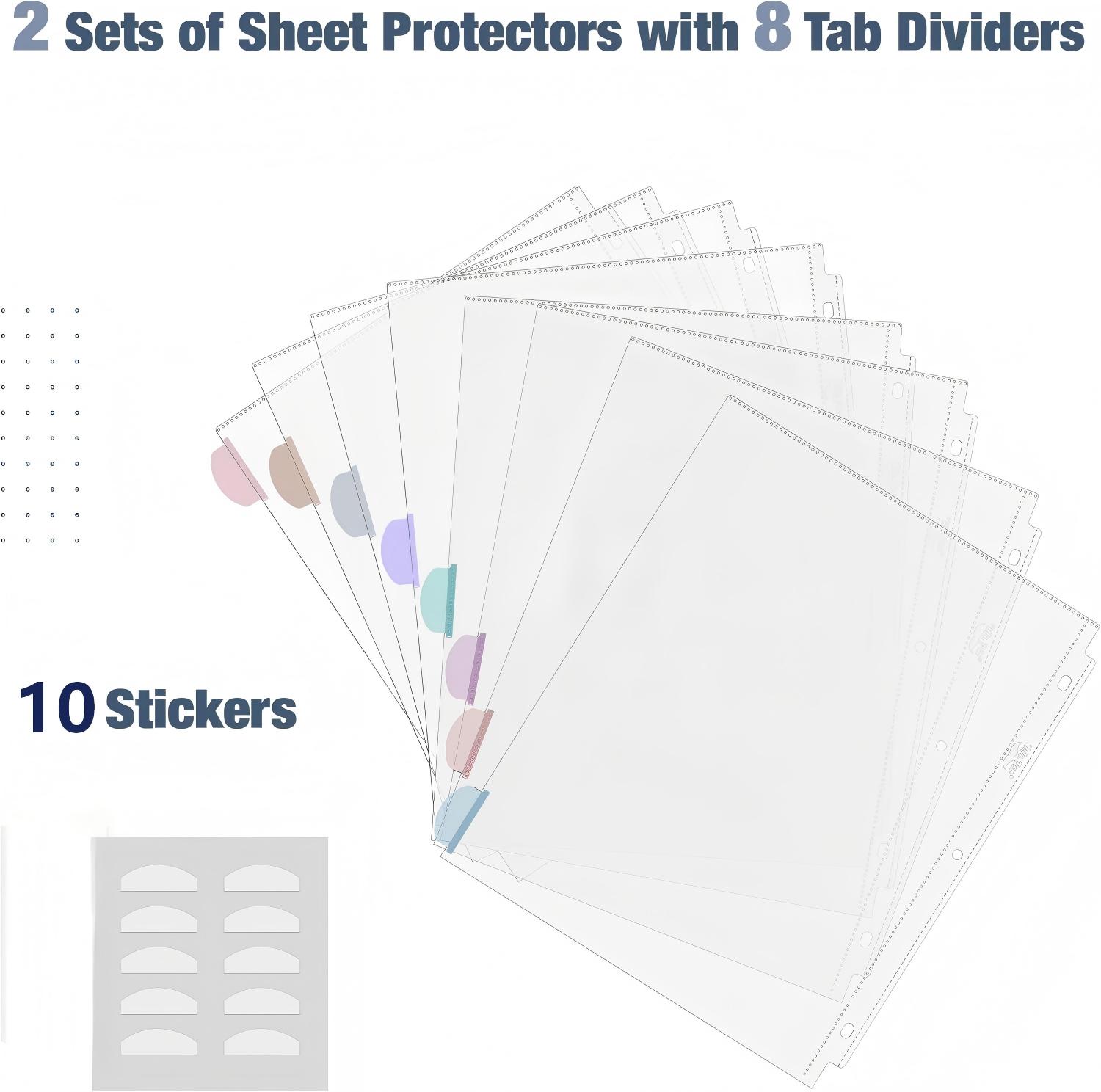 Прозрачные файлы-вкладыши форм – обзор и цена Tab Divider A4