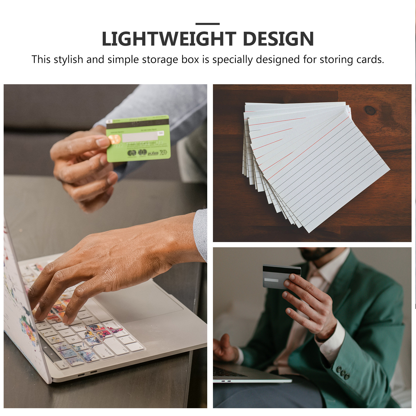 Набор из 4 штук: Настольный ор – обзор и цена Index Card Holder