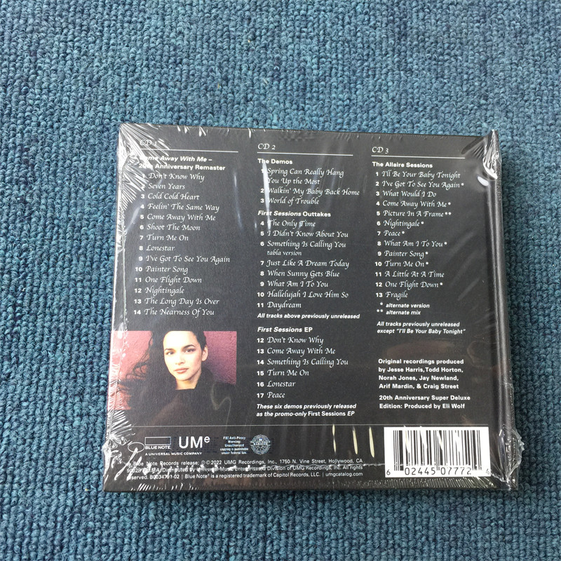 CD Come Away With Me 3CD: Делю – обзор и цена Archive Box Set