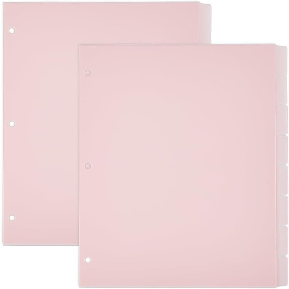 16 листов, 3 кольца, розовые р – обзор и цена Tab Divider A4