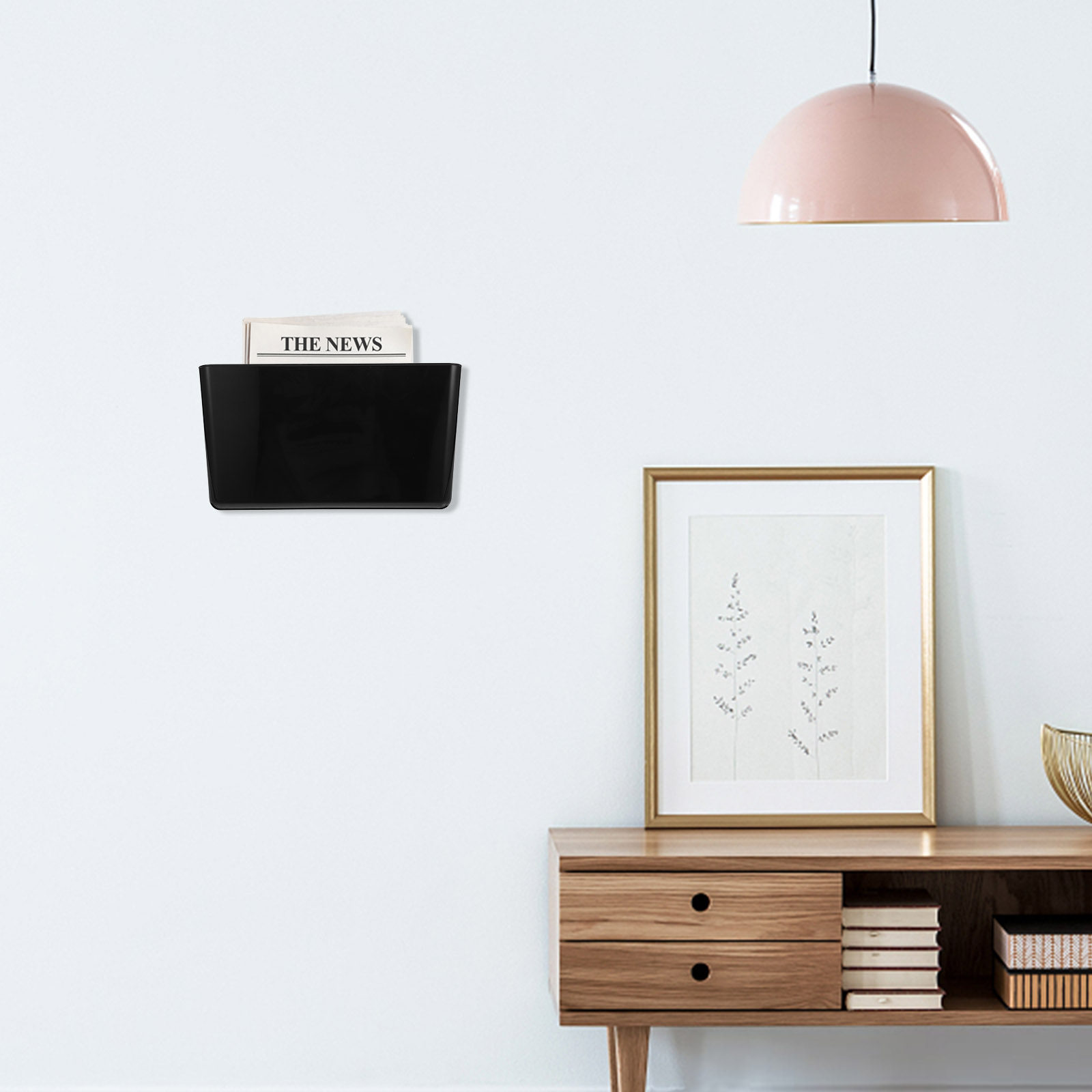 Настенный держатель для докуме – обзор и цена Magazine Holder Rack