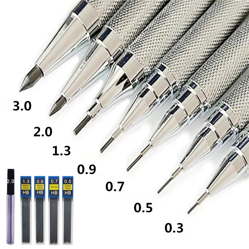 Металлический механический кар – обзор и цена Mechanical Pencil 0.3
