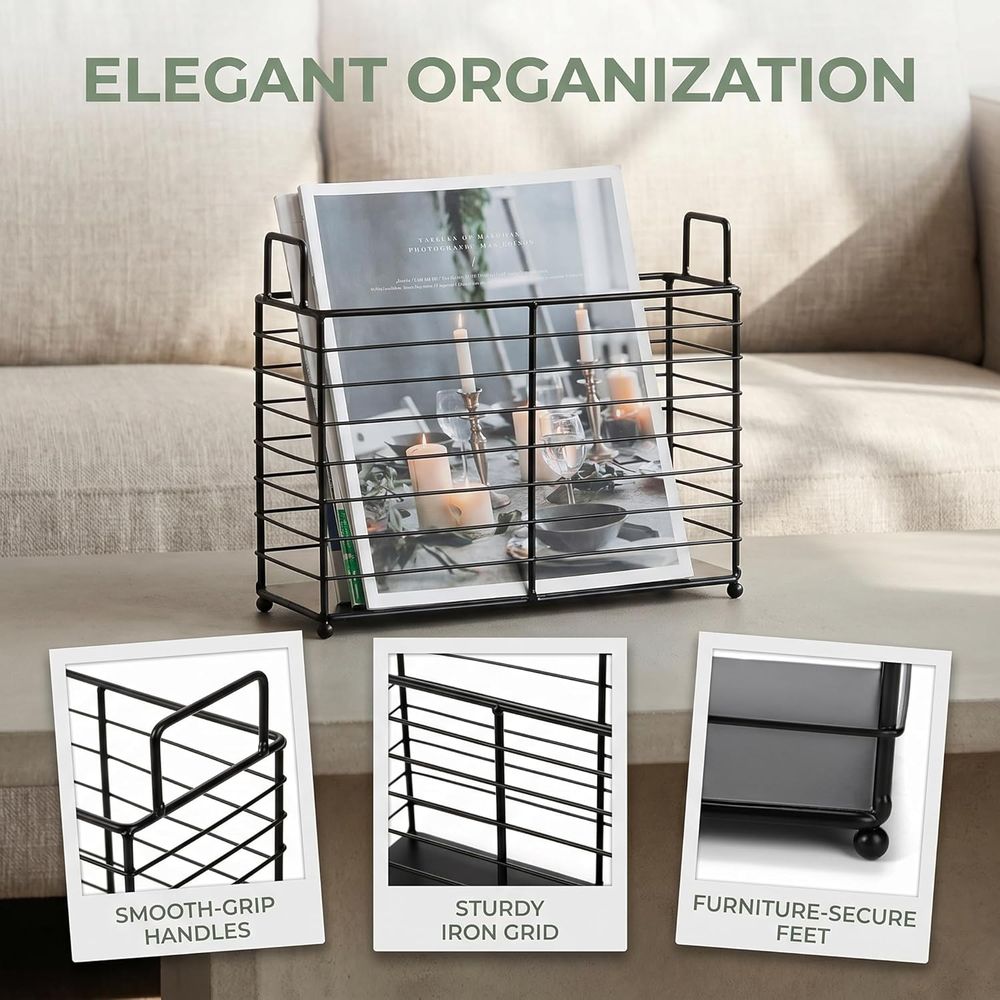 Металлическая подставка для жу – обзор и цена Magazine Holder Rack