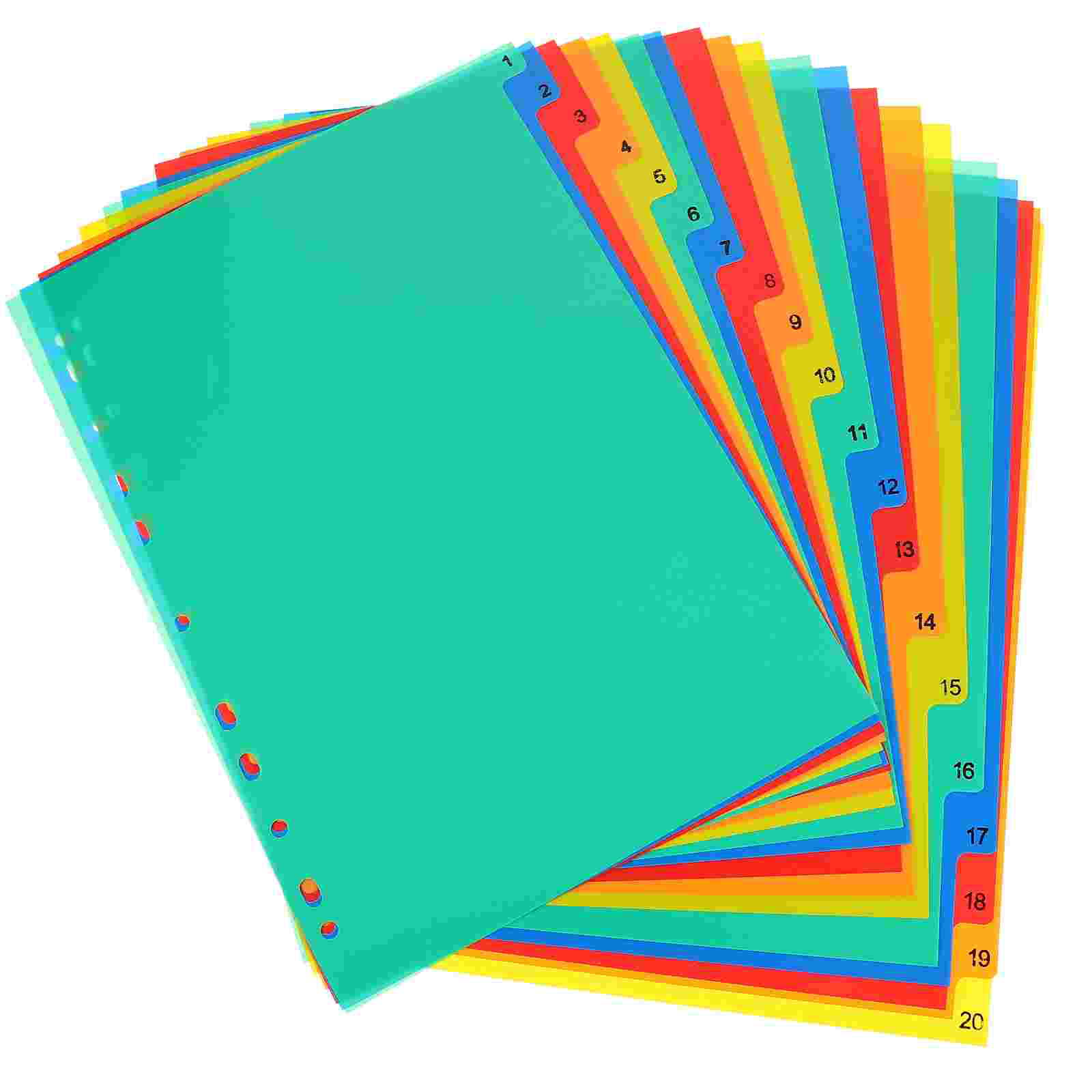 20 шт. A4 отдельные вкладыши д – обзор и цена Tab Divider A4