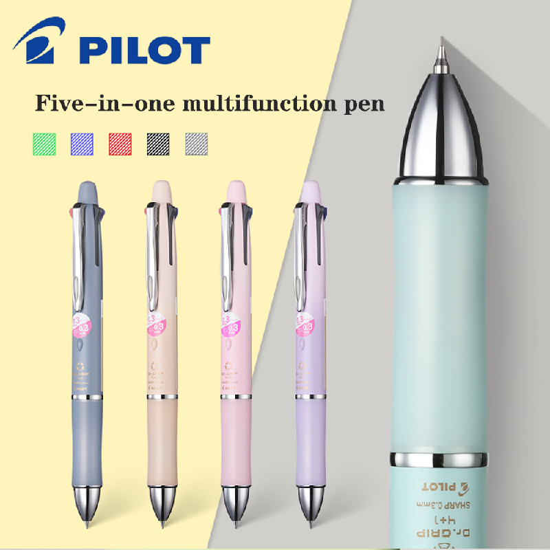 PILOT Dr. Grip 4 + 1 многофунк – обзор и цена Mechanical Pencil 0.3