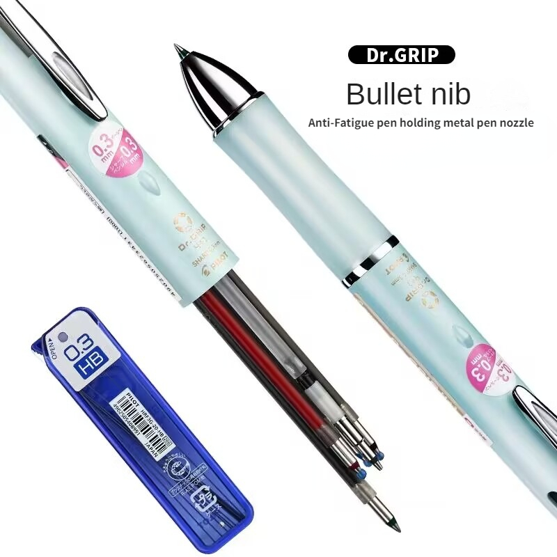 PILOT Dr. Grip 4 + 1 многофунк – обзор и цена Mechanical Pencil 0.3