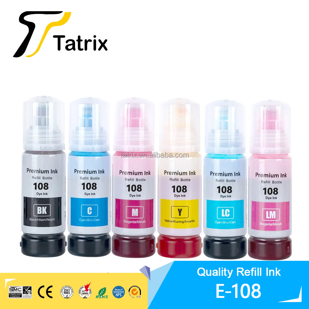 Чернила Tatrix для Epson 108,  – обзор и цена Fountain Pen Bottled Ink