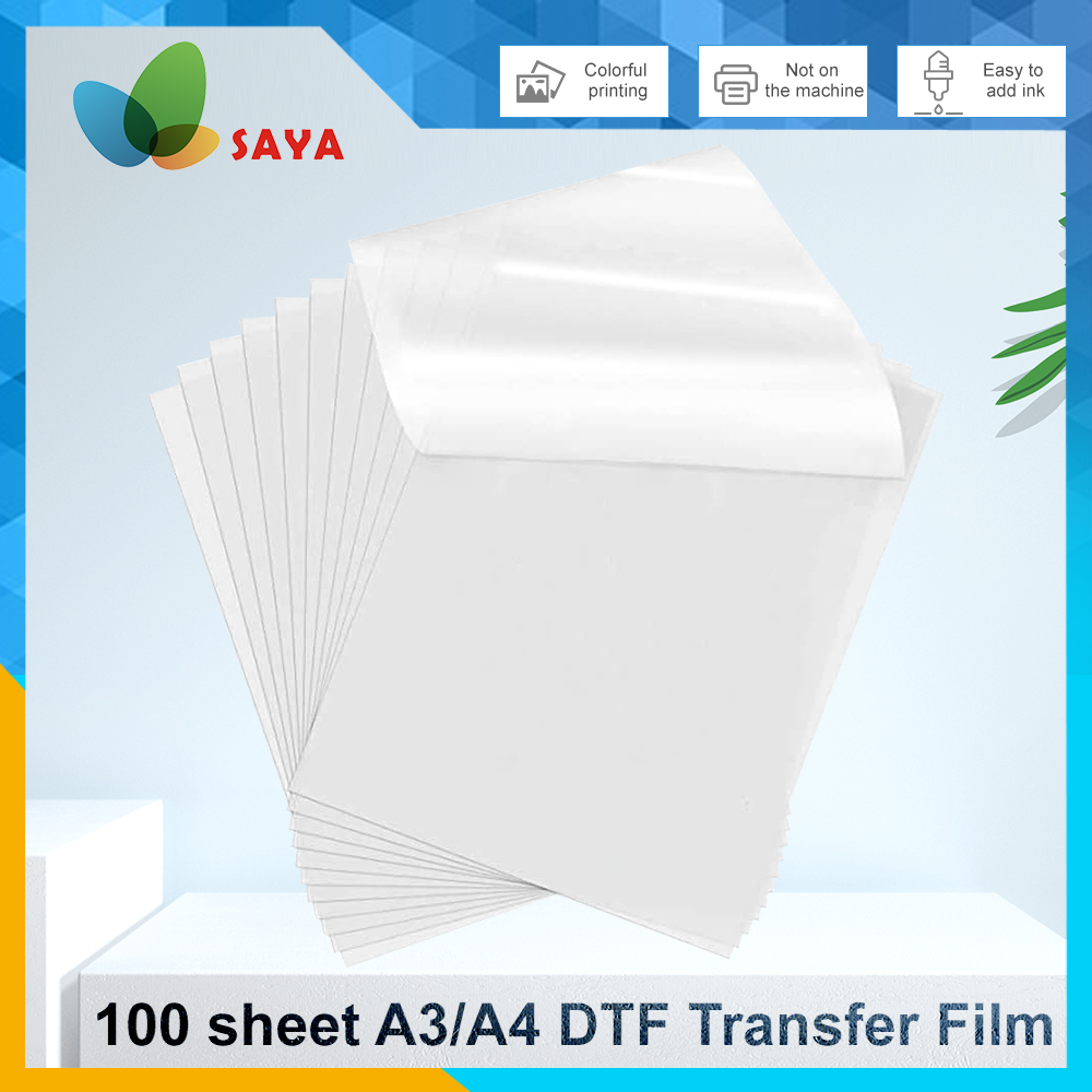 50/100 шт. пленки DTF A3/A4, д – обзор и цена Ink Blotter Paper