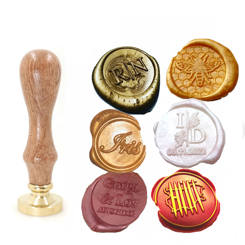 Индивидуальный латунный восков – обзор и цена Wax Seal Stamp Set