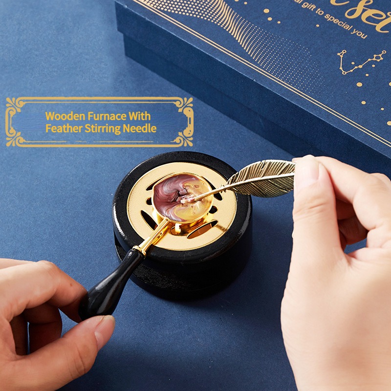 Звездный огонь, набор для запе – обзор и цена Wax Seal Stamp Set